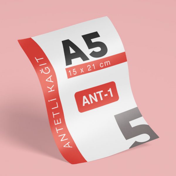 ANT 1 – Antetli Kağıt