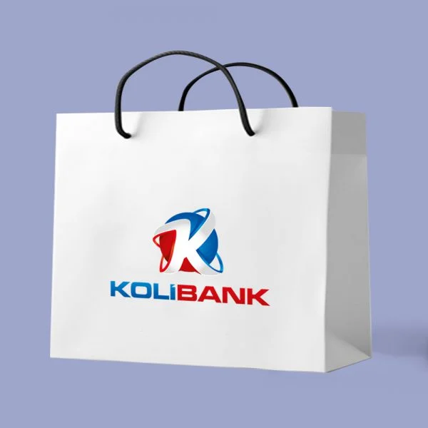 Karton Çanta – 27x16x6 cm – Kabartma Laklı – 1000 Adet
